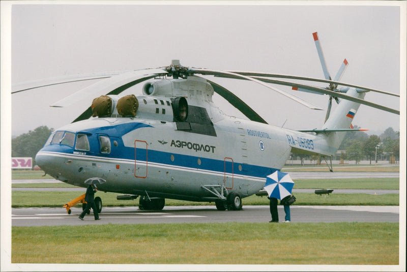 Aircraft: Helicopter Sukhoi - Vintage Photograph