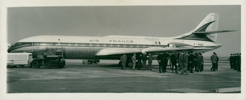 Sud Aviation Caravelle - Vintage Photograph