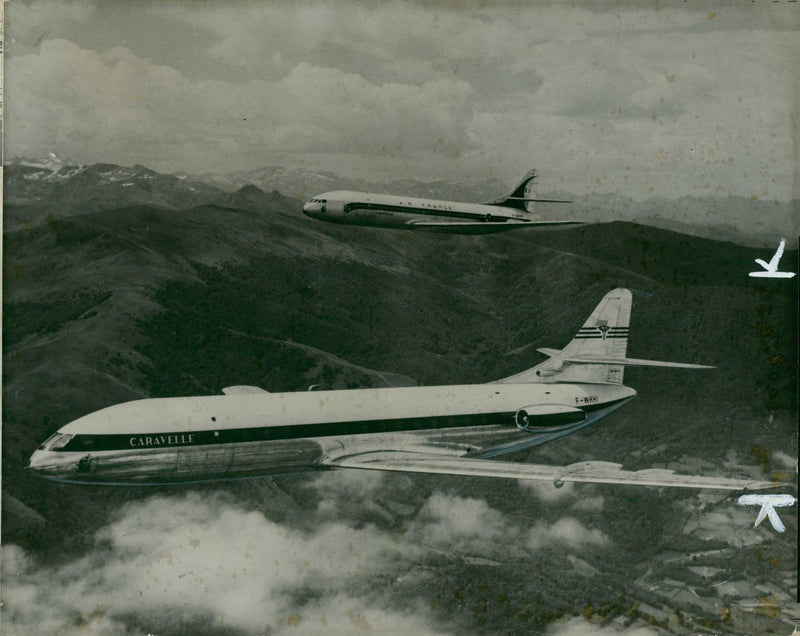 Sud Aviation Caravelle - Vintage Photograph