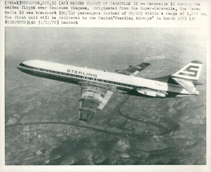 Caravelle 12 - Vintage Photograph