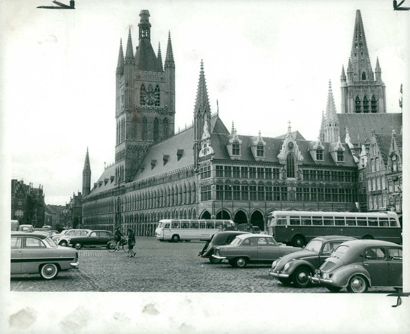 Ypres Cloth Hall - Vintage Photograph