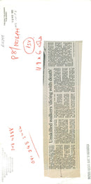 Unskilled walker. - Vintage Photograph