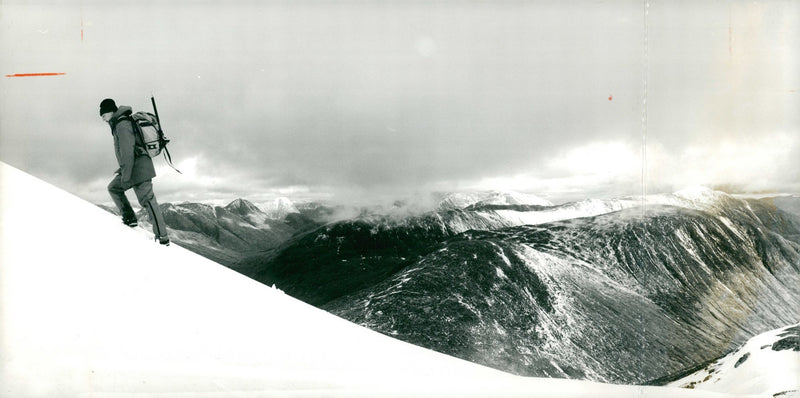 Unskilled walker. - Vintage Photograph