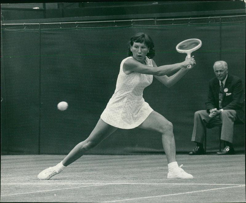 Olga Morozova Tennis player - Vintage Photograph