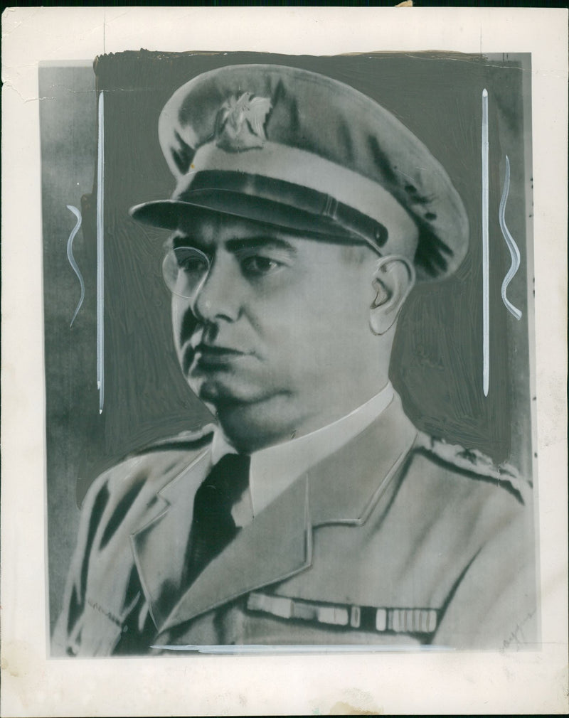 Gen. Husni El Zaim - Vintage Photograph