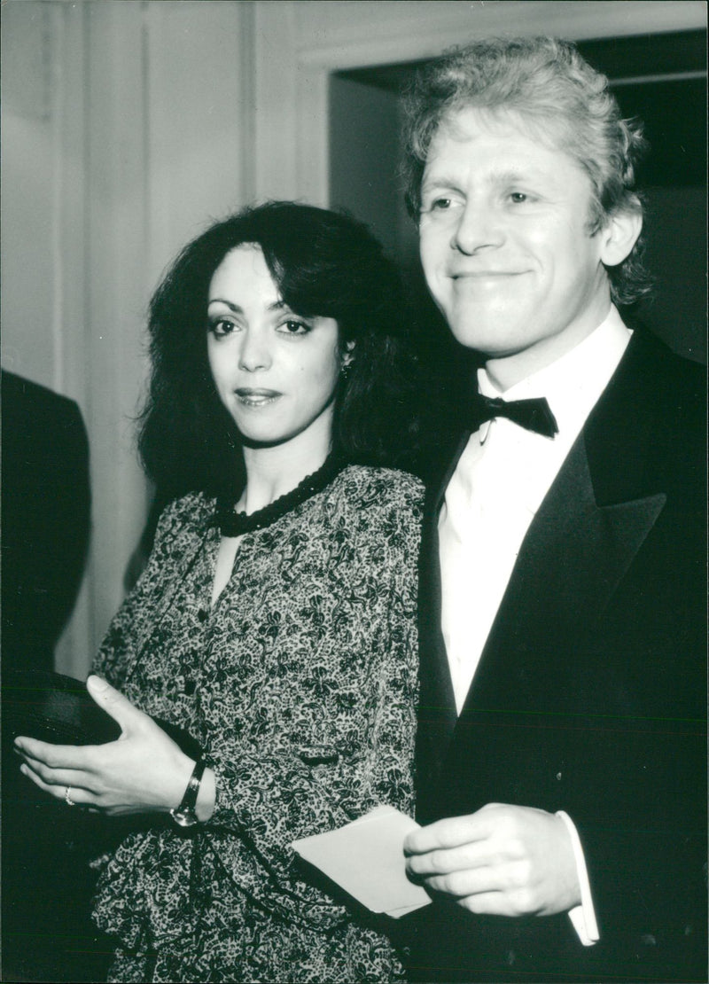 English actor Paul Nicholas with his wife Linzi Nicholas - Vintage Photograph