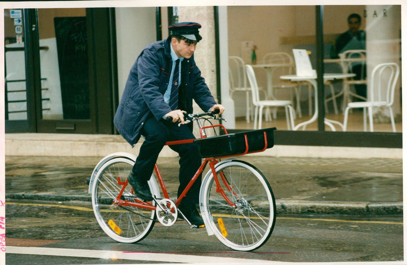 Royal Mail Bikers. - Vintage Photograph