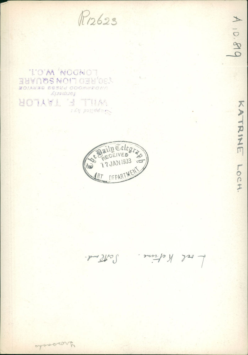 Loch Katrine - Vintage Photograph