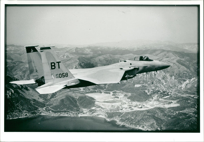 Aircraft: F15 Eagle - Vintage Photograph