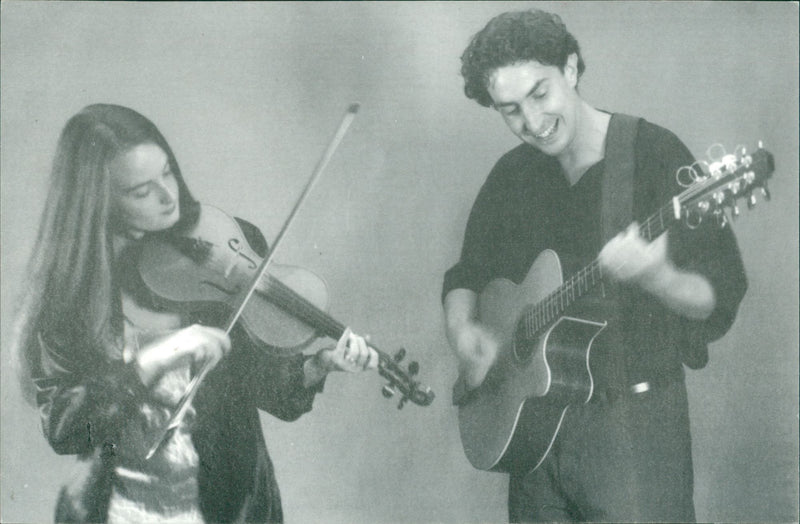 Nancy Kerr,an English folk musician and songwriter. - Vintage Photograph