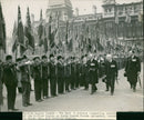 British Legion parade. - Vintage Photograph