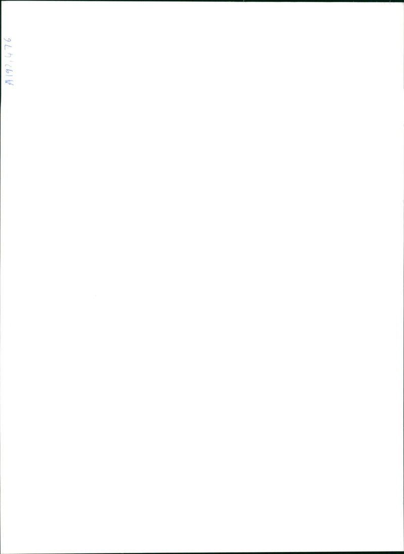 Wolfdog Molly with keeper Angela Potter - Vintage Photograph