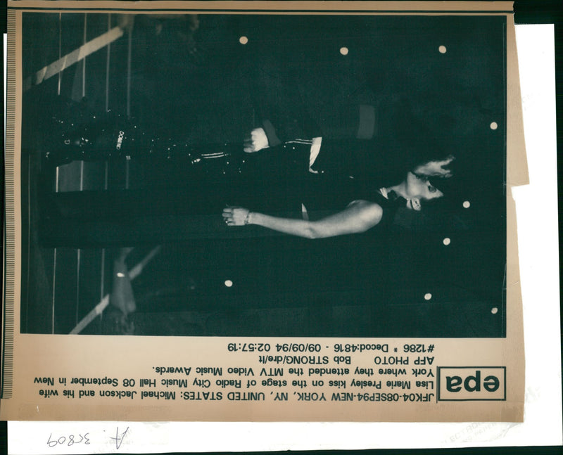 Michael Jackson American singer-songwriter - Vintage Photograph