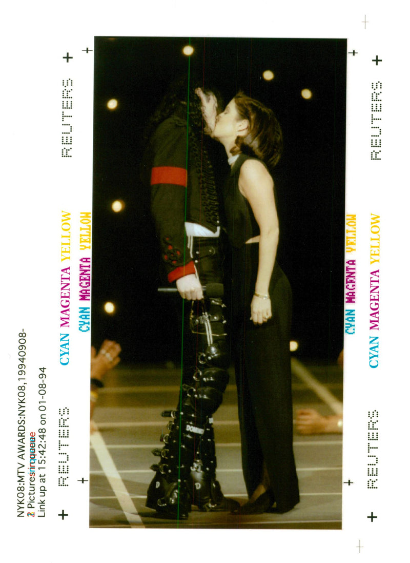 Michael Jackson American singer-songwriter - Vintage Photograph