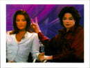 Michael Jackson with Lisa Marie Presley-Jackson. - Vintage Photograph