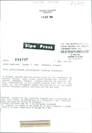 Michael Jackson and the extras hired his music video. - Vintage Photograph