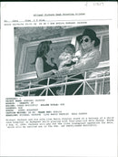 Michael Jackson and his wife Lisa Marie Presley. - Vintage Photograph