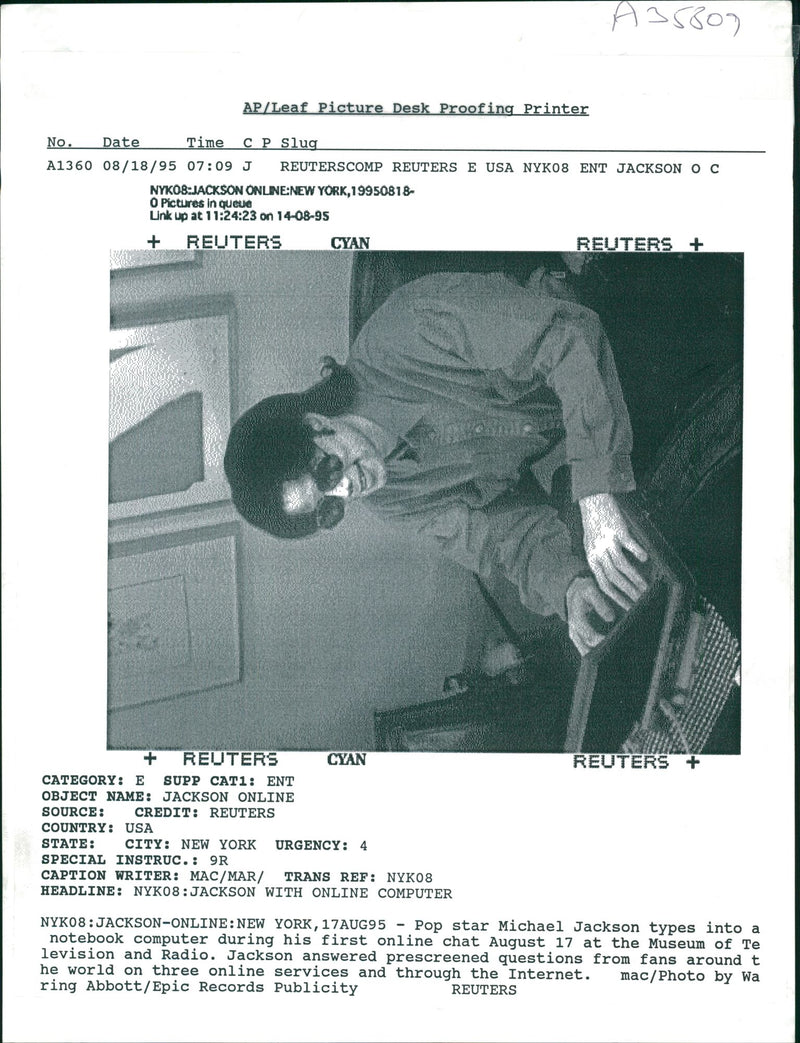 Michael Jackson - Vintage Photograph