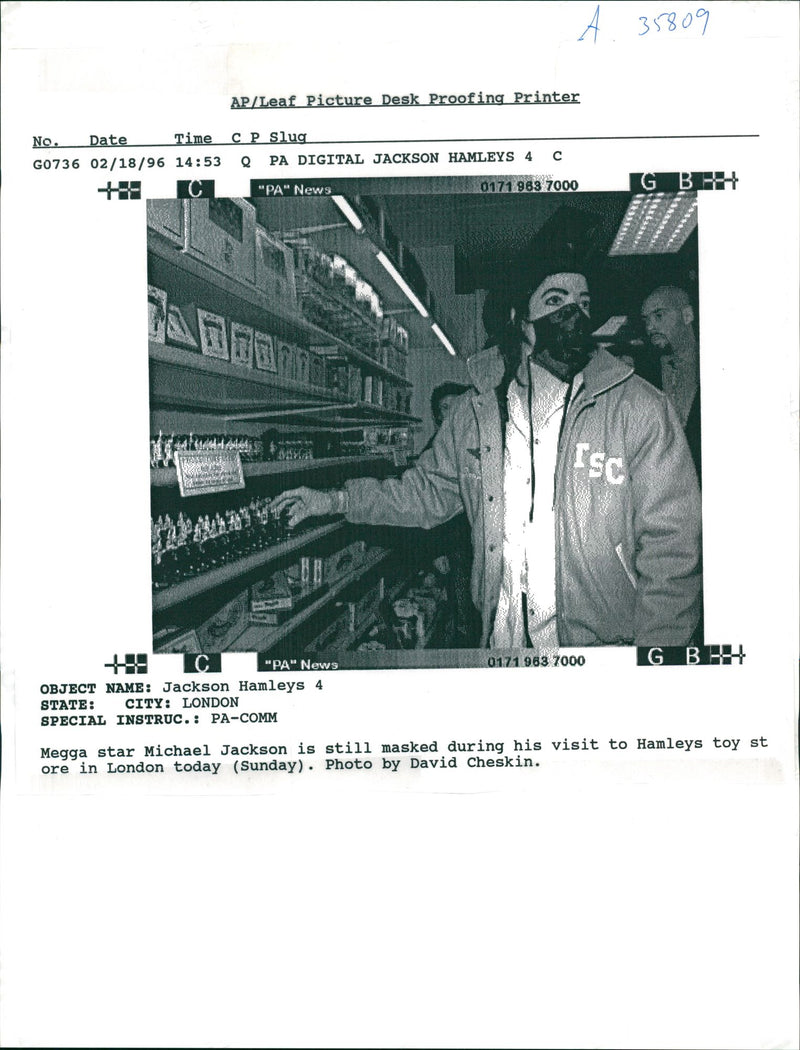 Michael Jackson - Vintage Photograph