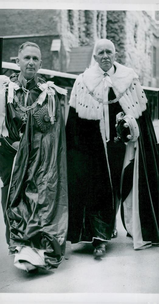 Queen Elizabeth II's Crown Procession 1953. - Vintage Photograph