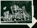 Queen Elizabeth II's Crown Procession 1953. Queen Elizabeth's Crown Souvenirs. - Vintage Photograph