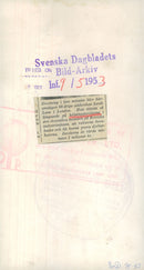 Queen Elizabeth II's Crown Procession 1953. England's Crown Souvenirs were tested by Sara Lane cleaner at the bulletproof displays at the British Industrial Fair. - Vintage Photograph