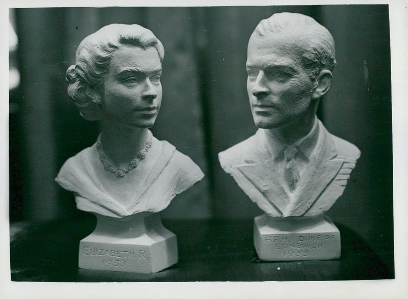 Queen Elizabeth II's Crown Procession 1953. England's Crown Souvenirs. - Vintage Photograph