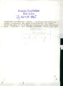 English State Visit in Paris. Queen Elizabeth admires the gift of 12 dolls handed over to Princess Anne - Vintage Photograph