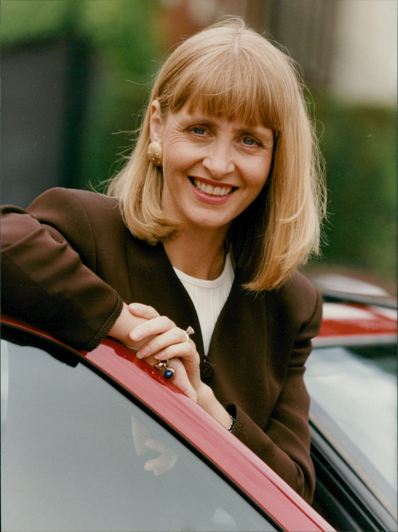 Michele Newman English television presenter Vintage Photograph