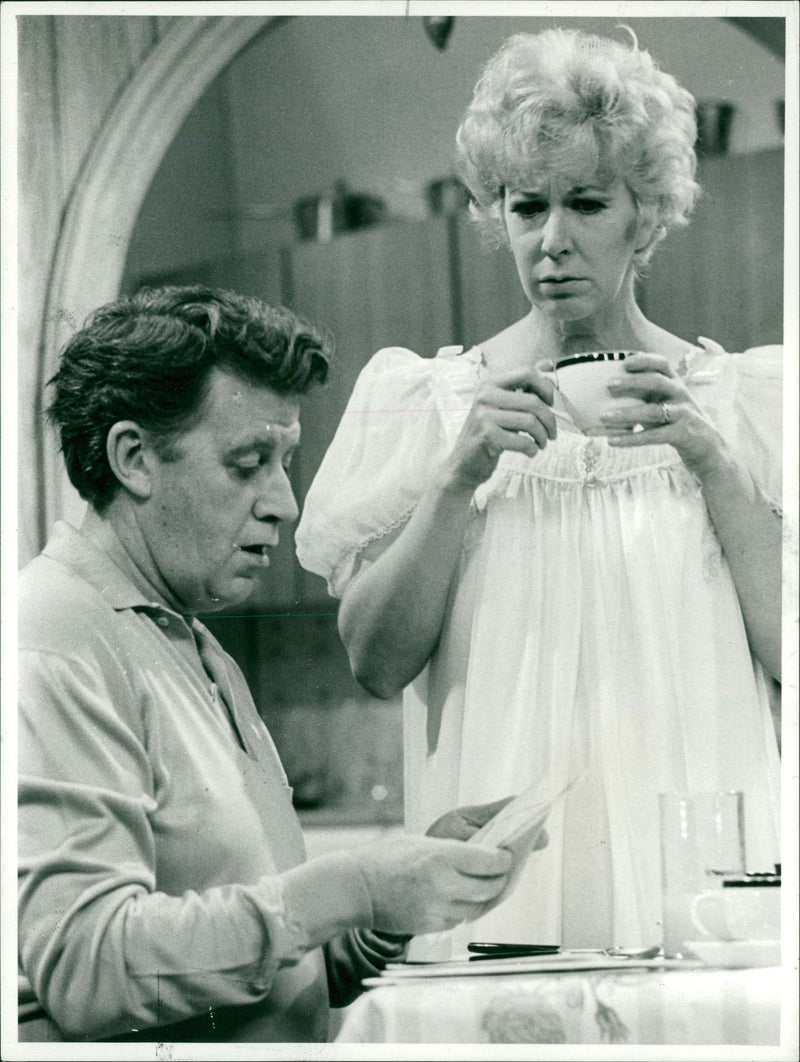 Barbara Kelly Actress and Bernard Braden - Vintage Photograph
