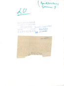 Gemini 9 lands with parachuting in the Atlantic Ocean. The photo taken from USS Wasp - Vintage Photograph