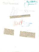 Using the parachute, the Gemini 11 capsule slowly descends towards the Atlantic Ocean beyond the Bermuda islands - Vintage Photograph