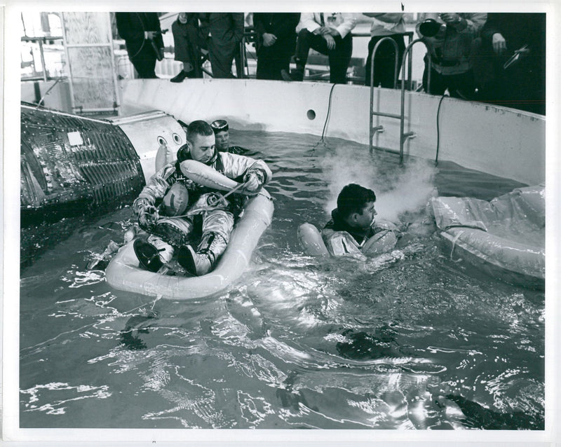 Space research Gemini project - Vintage Photograph