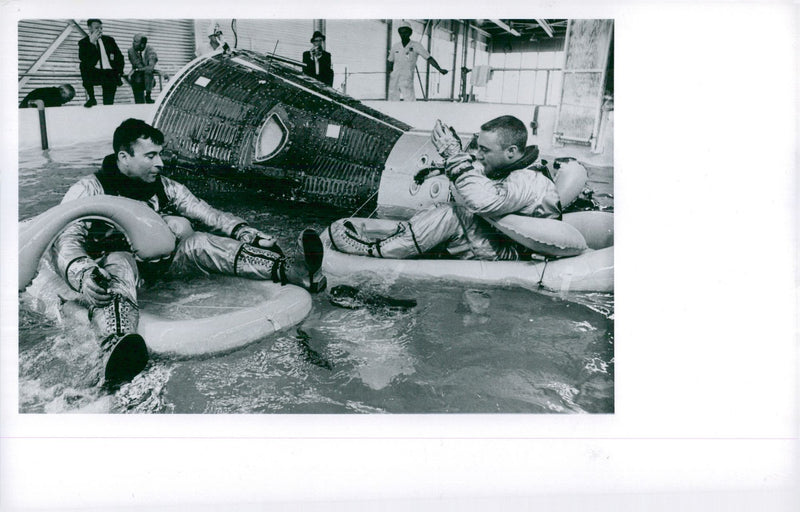 Space Research Gemini Project - Vintage Photograph