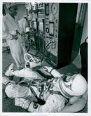 Astronaut Virgil I. (Gus) Grissom in Pad 19 - Vintage Photograph
