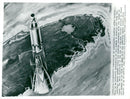 A drawing depicting Gemini 6 - Vintage Photograph