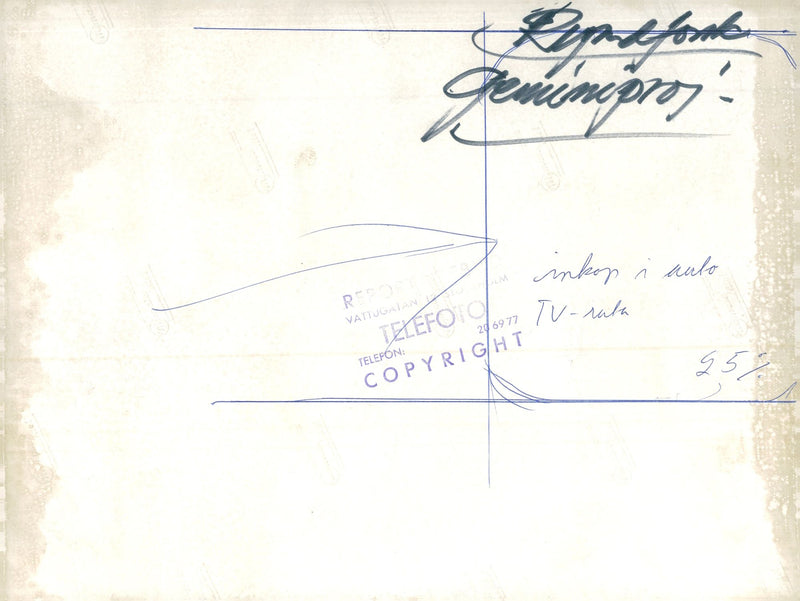 Space research Gemini project - Vintage Photograph