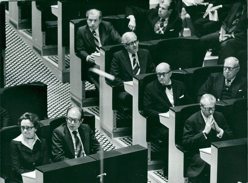 Politician at the opening of the Riksdag - Vintage Photograph