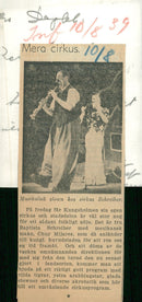 Musical clown at the circus Schreiber - Vintage Photograph