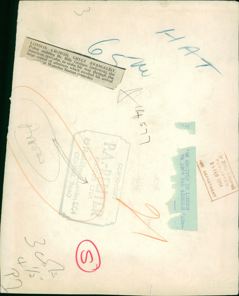 Billy Graham - Vintage Photograph