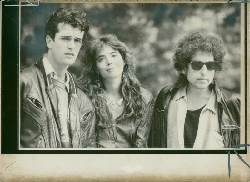 Bob Dylan American singer-songwrite - Vintage Photograph