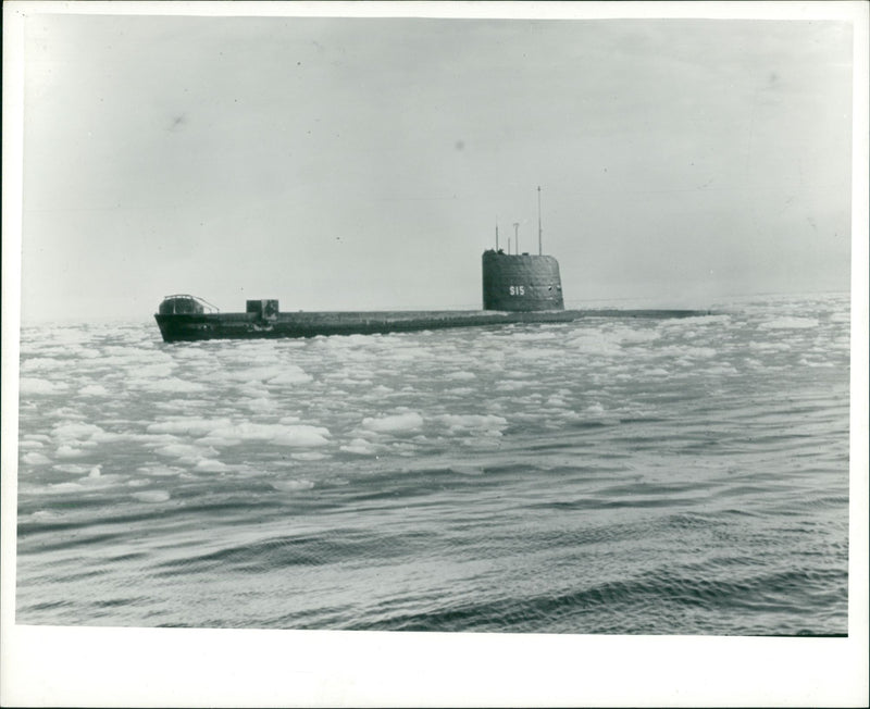 Submarine: Narwhal - Vintage Photograph