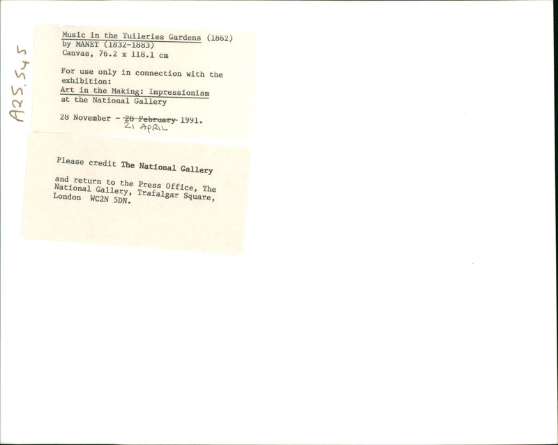 Music in the Tuileries garden - Vintage Photograph