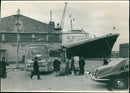 Queen Elizabeth 2 Ship - Vintage Photograph