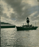 Queen Elizabeth 2 Ship - Vintage Photograph