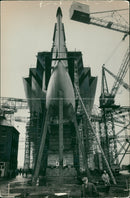 Queen Elizabeth 2 Ship - Vintage Photograph