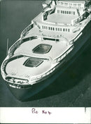 Queen Elizabeth 2 Ship - Vintage Photograph