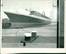 Queen Elizabeth 2 Ship - Vintage Photograph