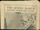 Queen Elizabeth 2 Ship - Vintage Photograph