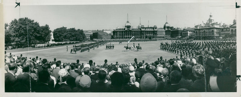 Trooping the Colour (ceremony) - Vintage Photograph